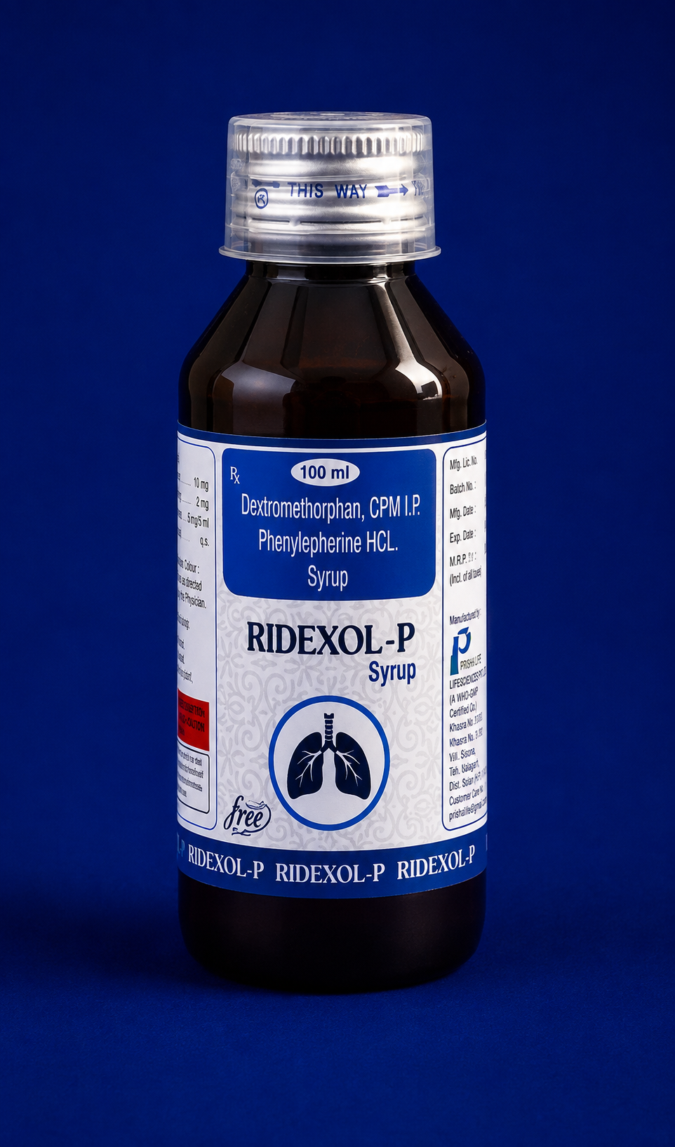 Dextromethorphan, CPM & Phenylephrine Syrup